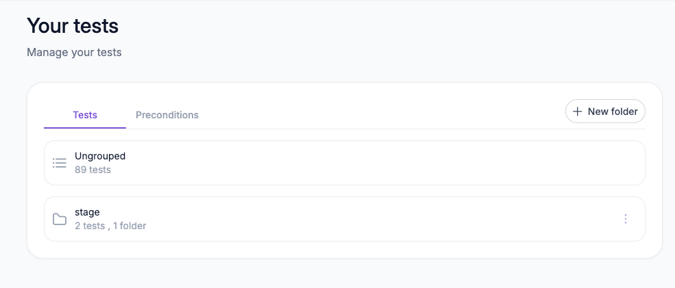 E2Easy: manage your tests